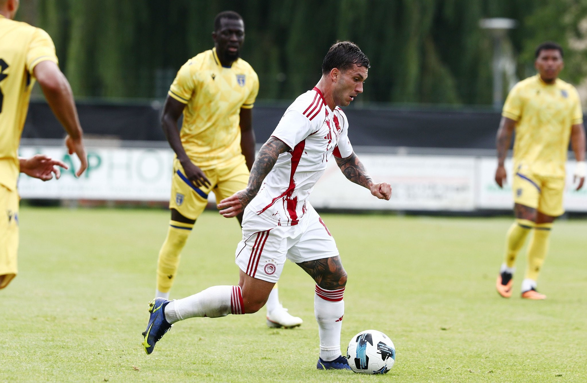 Τα γκολ του Ολυμπιακού στο φιλικό με την Αλ Τααβούν (video)