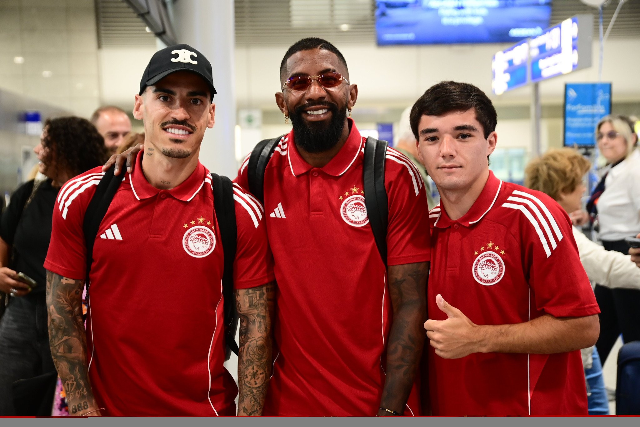 «Πέταξε» για Ιταλία ο Ολυμπιακός για τα δύο μεγάλα φιλικά με Νάπολι και Ίντερ