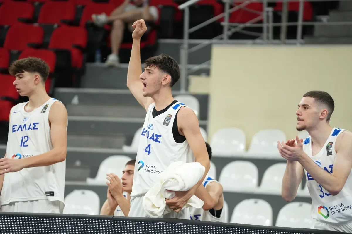 Live TV αναμέτρηση της Ελλάδας με τη Σερβία για τη φάση των «16» του Eurobasket U16