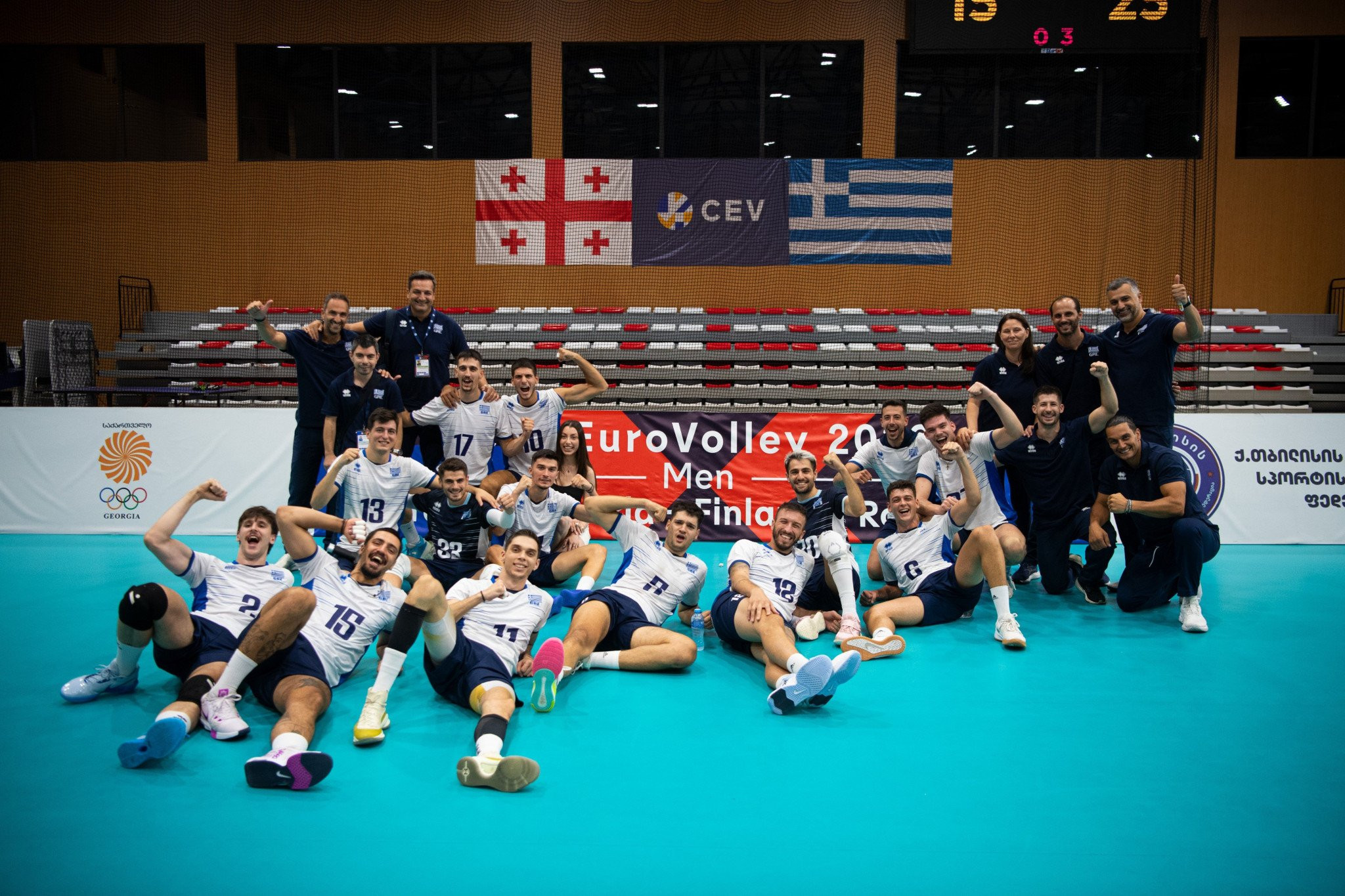 Εθνική ανδρών: Παραμένει αήττητη στα προκριματικά του EuroVolley 2026