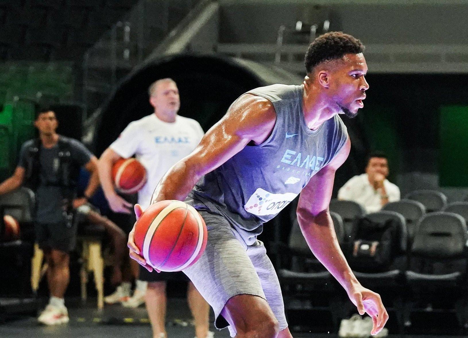 Η ώρα του Γιάννη: Πάνοπλη η Εθνική κόντρα στη Λετονία στην πρεμιέρα του Ακρόπολις (video)