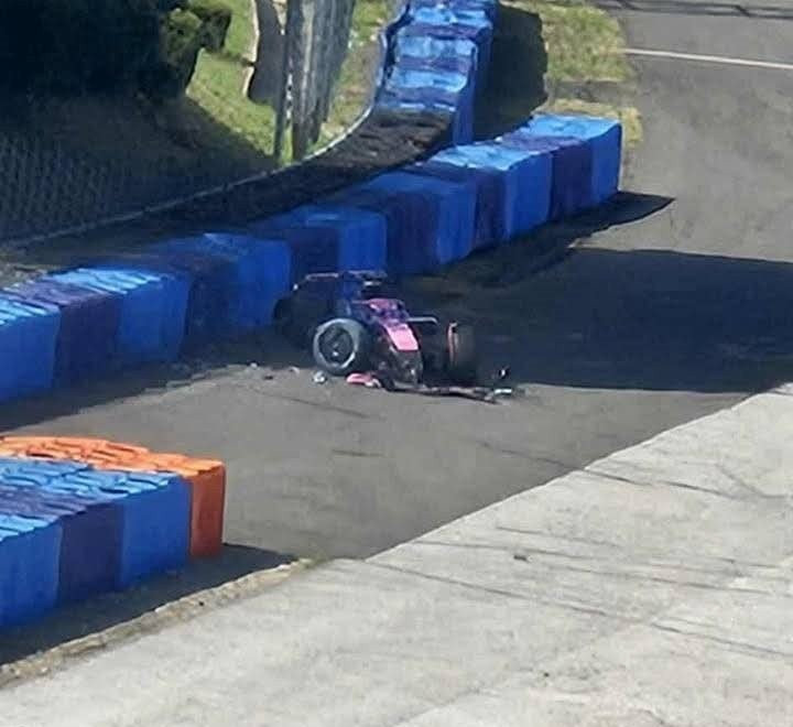 Σφοδρό ατύχημα για οδηγό της F1 σε δοκιμές στην πίστα της Ουγγαρίας