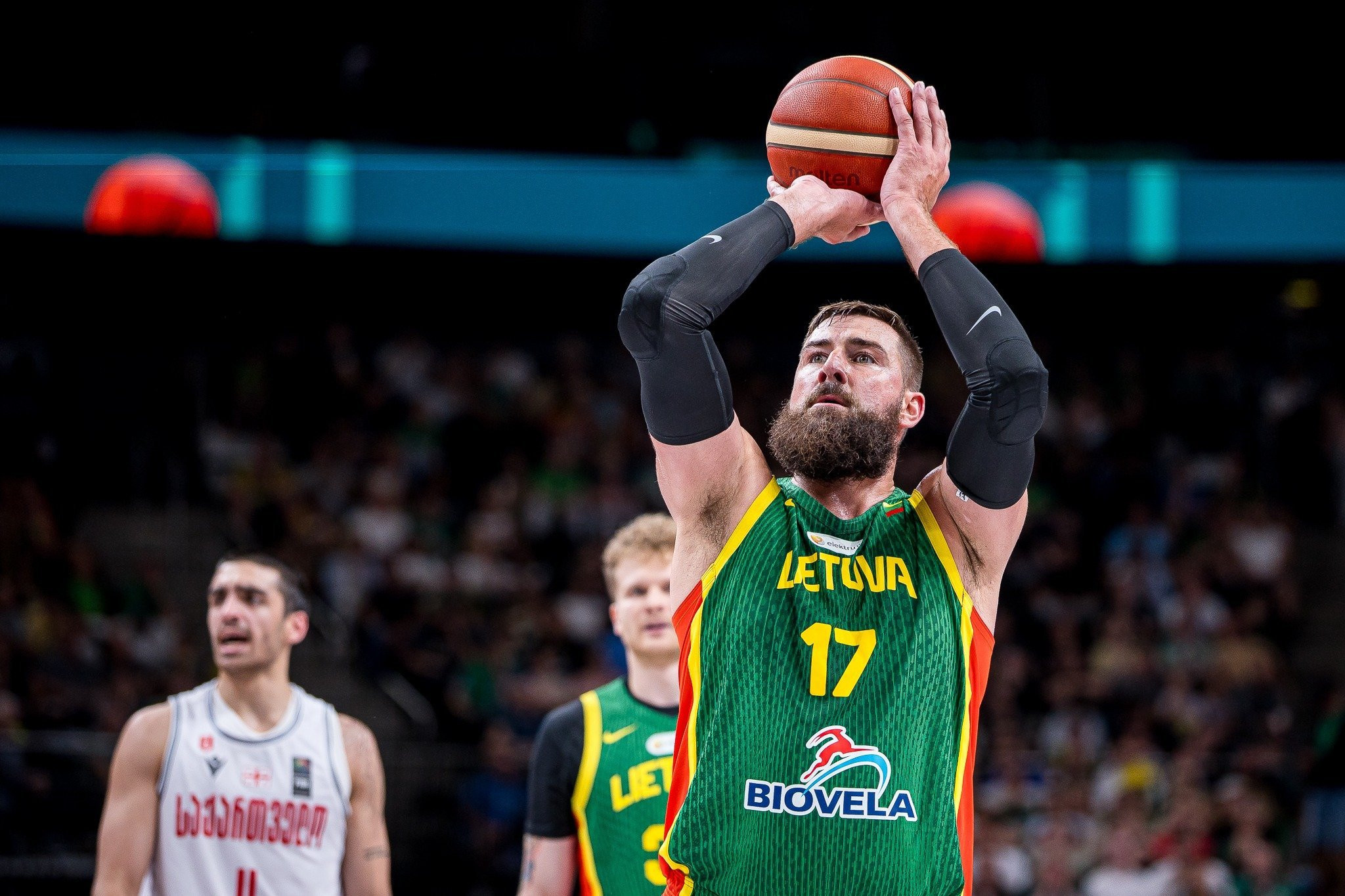 Η Λιθουανία νίκησε τη Γεωργία στην επιστροφή του Βαλαντσιούνας