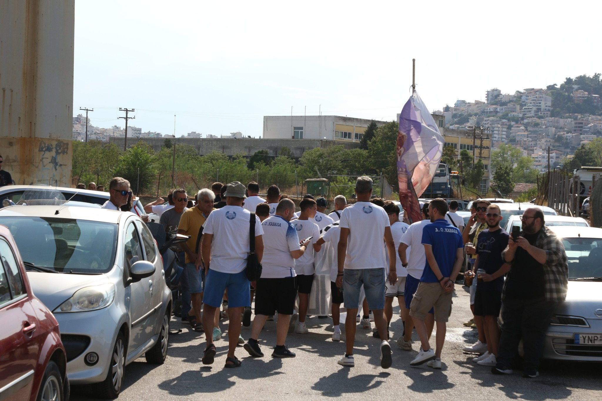 Μαίνεται ο «πόλεμος» στην Καβάλα - Πανό των οπαδών κατά της διοίκησης! (pic)