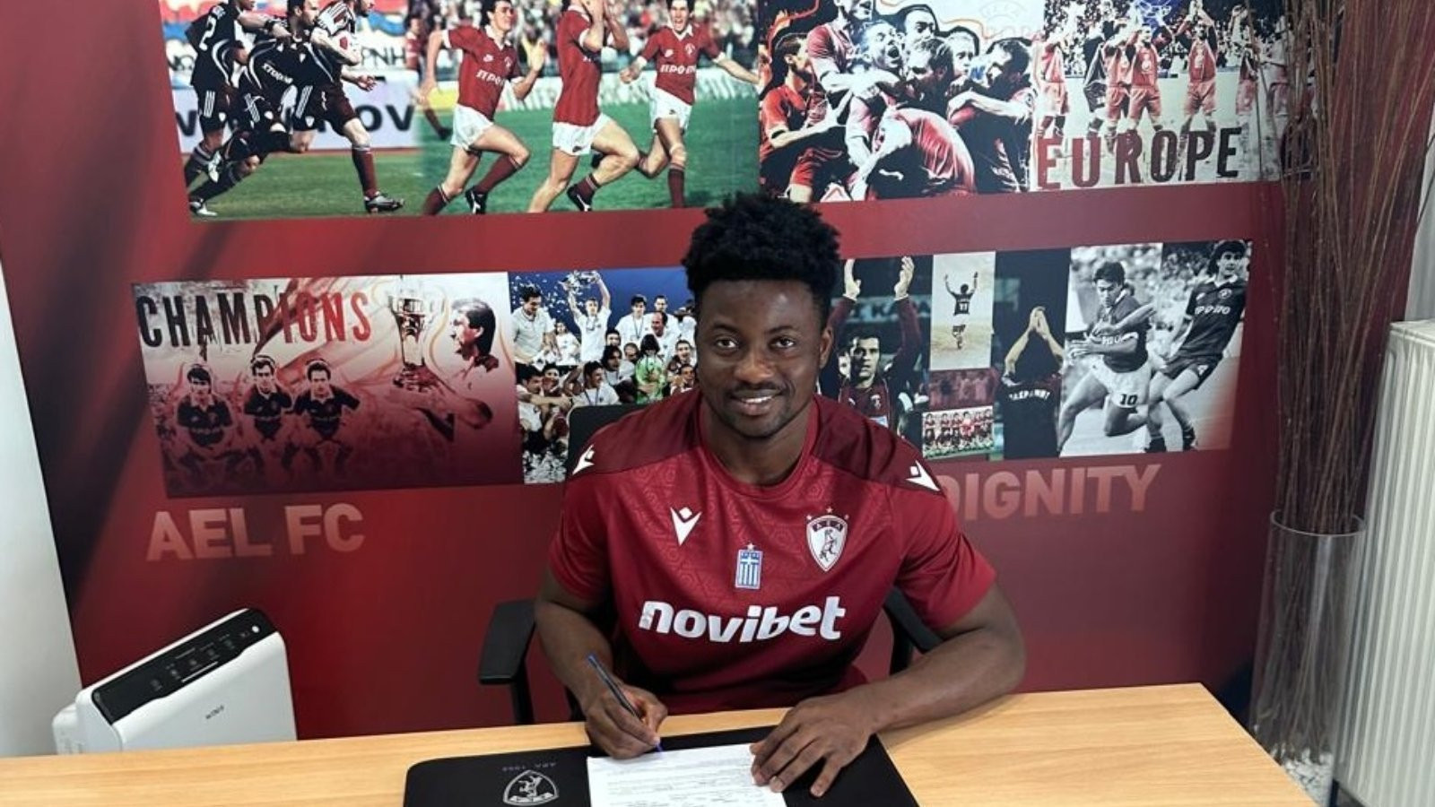 Η ΑΕΛ ανακοίνωσε την απόκτηση του Κινγκ Φαϊζάλ