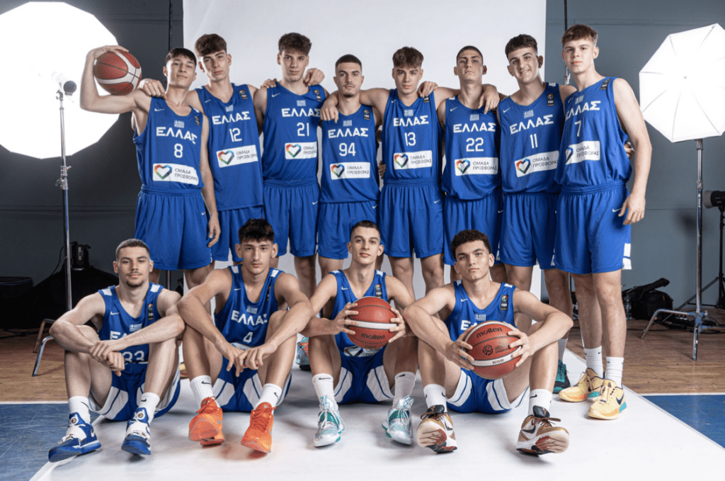 Live streaming η πρεμιέρα της Εθνικής Παίδων στο Eurobasket U16