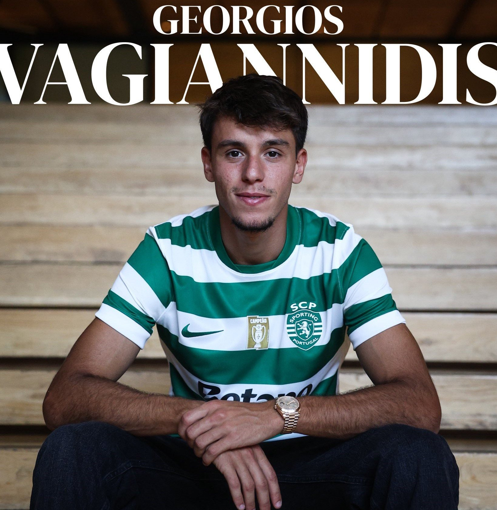 Ανακοινώθηκε κι επίσημα απ' την Σπόρτινγκ Λισσαβόνας έως το 2030 ο Βαγιαννίδης