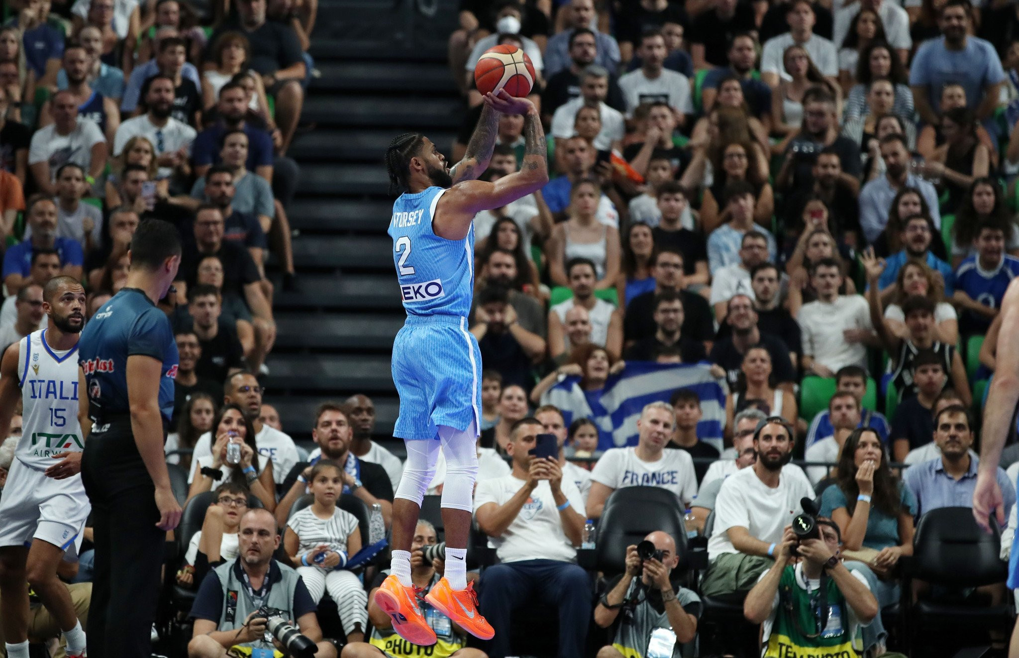 Τα highlights της επικράτησης της Εθνικής Ελλάδας κόντρα στην Ιταλία (video)