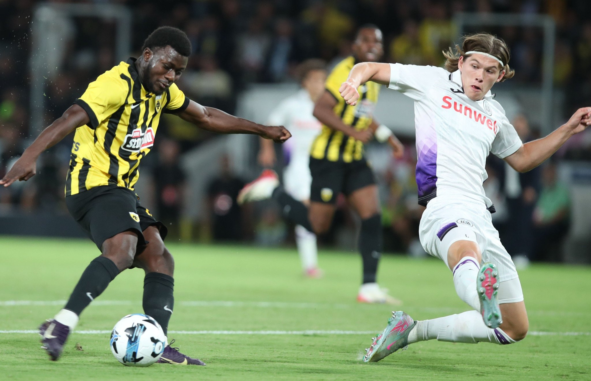 Με οβίδα του Κοϊτά το 1-0 της ΑΕΚ (video)