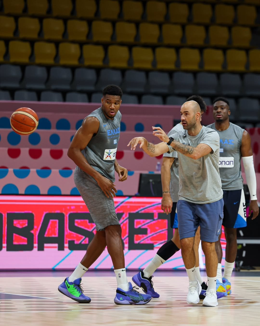 Η Εθνική που αλλάζει... τσιπάκι και οι οδηγίες του Σπανούλη