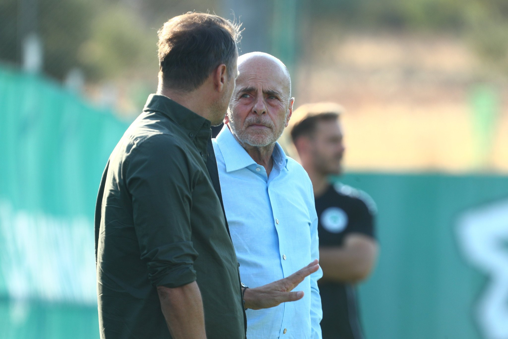 Παρών στην προπόνηση του Παναθηναϊκού ο Αλαφούζος