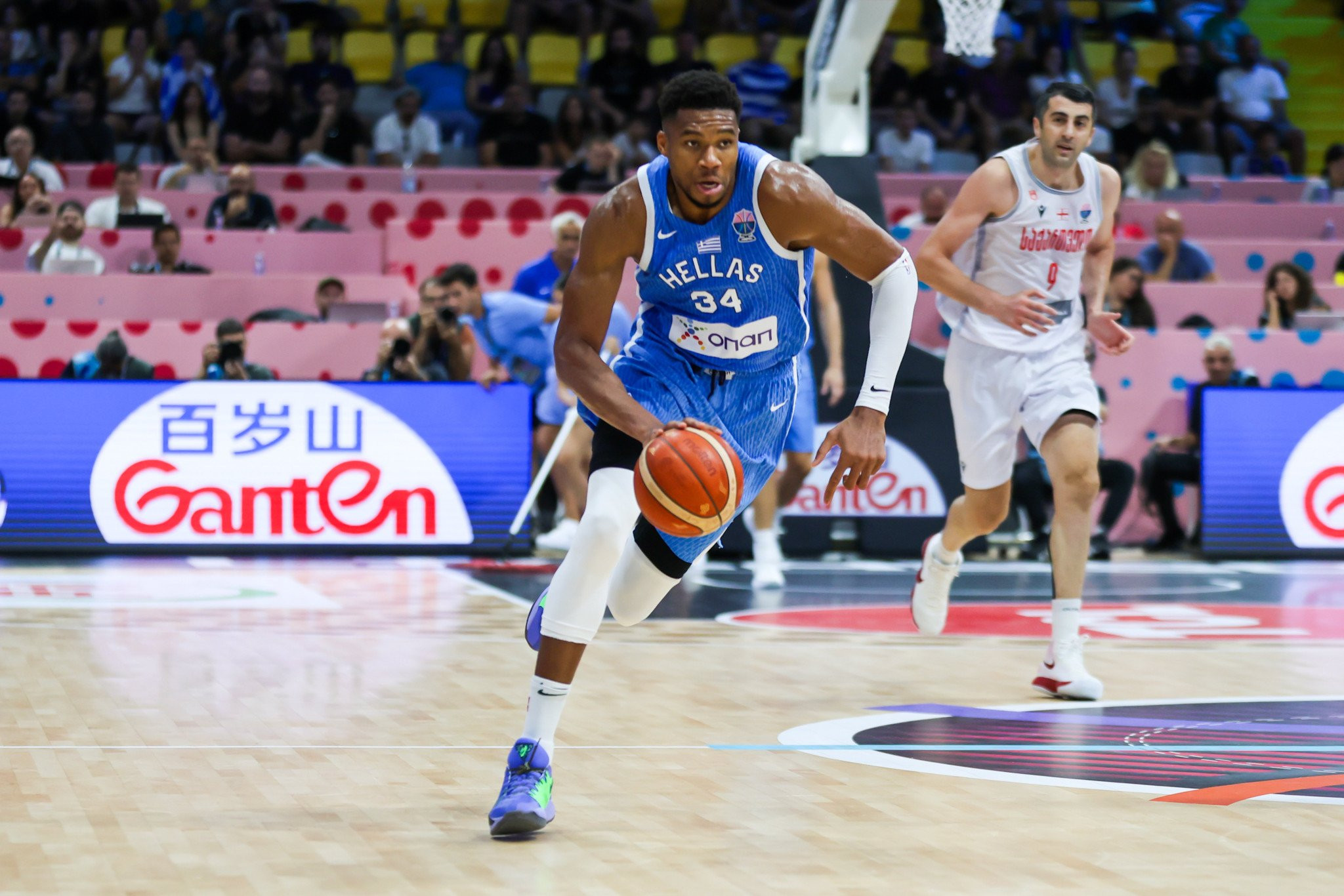 Τα καλύτερα του Γιάννη Αντετοκούνμπο στη νίκη επί της Γεωργίας (video)