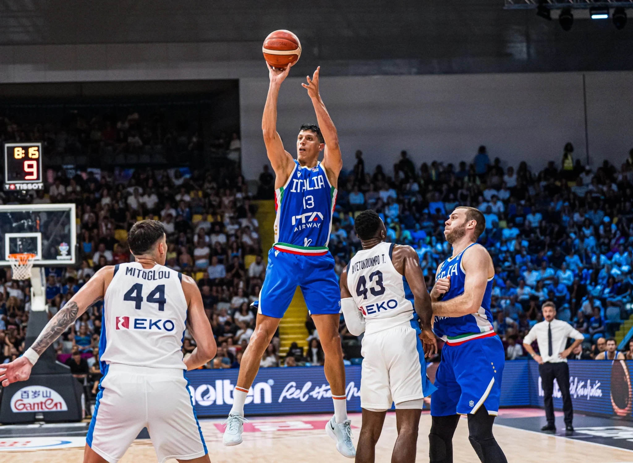 Ξεκάθαρος Φοντέκιο ενόψει Γεωργίας: «Για να κερδίσουμε πρέπει να σκοράρουμε περισσότερα καλάθια!»