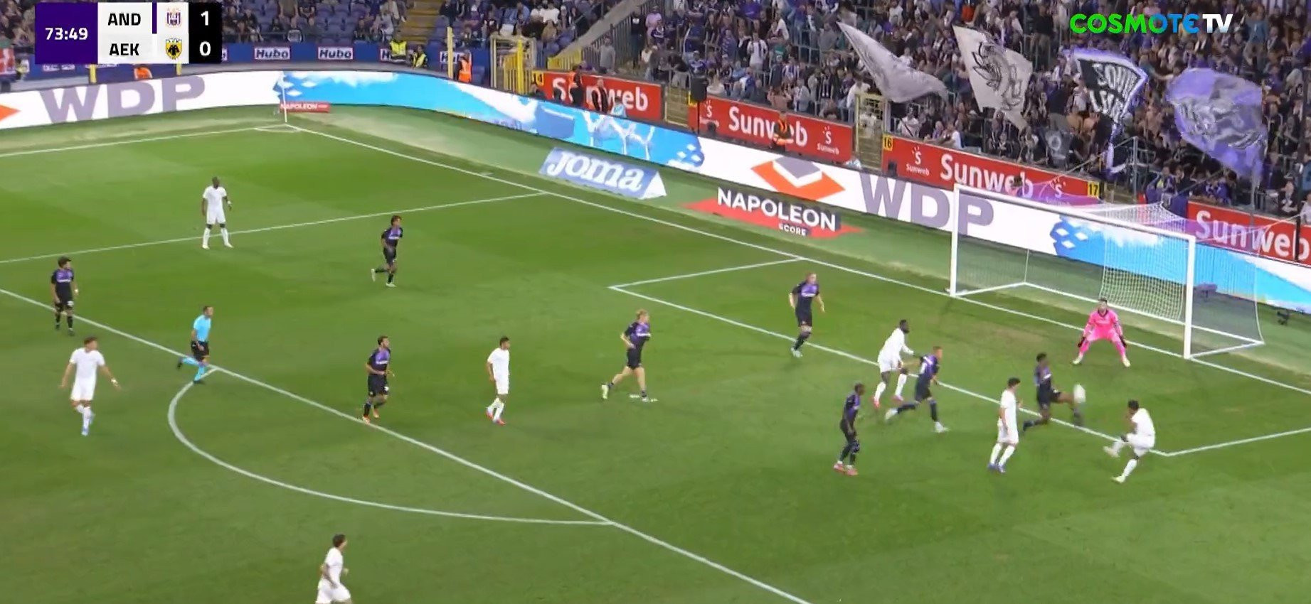 Ο Ελίασον δίνει τη λύση για το 1-1 της ΑΕΚ (video)