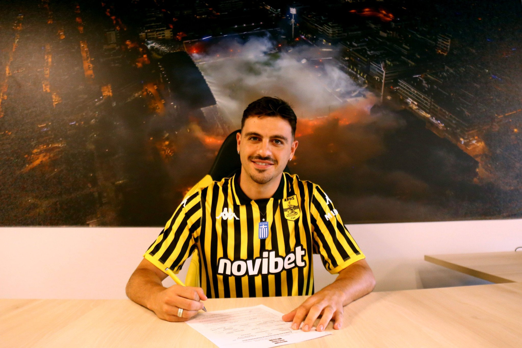 Επίσημα ποδοσφαιριστής του Άρη ο Κώστας Γαλανόπουλος -«Ξέρω καλά τι σημαίνει Αρης»