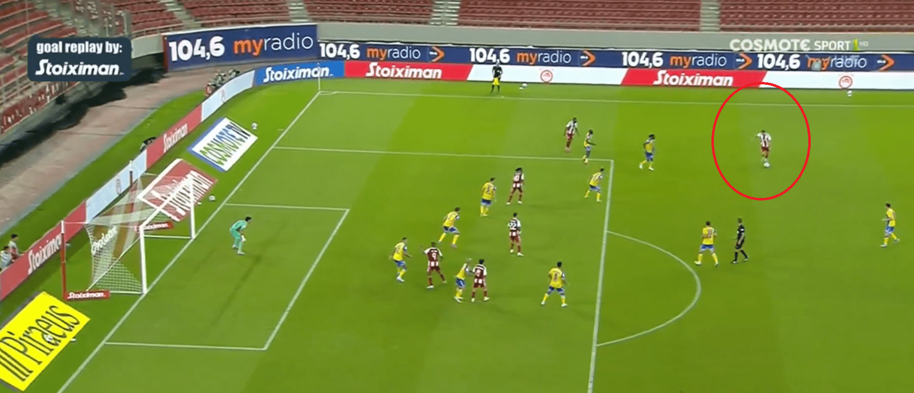 Η «οβίδα» του Γιαζίτζι που λύτρωσε τον Ολυμπιακό (video)