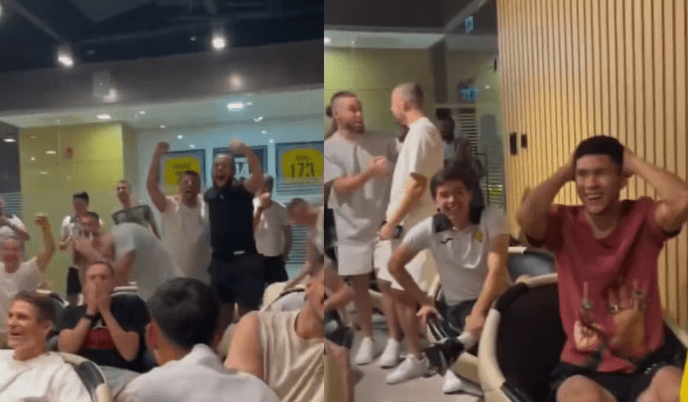 Έξαλλοι πανηγυρισμοί των παικτών της Καϊράτ επειδή κληρώθηκαν με την Ρεάλ Μαδρίτης (video)