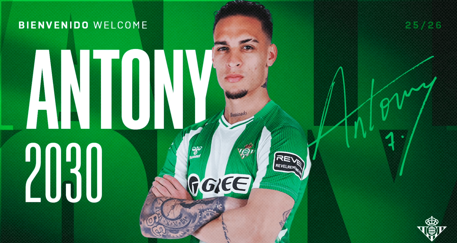 Ο Άντονι επίσημα στην Μπέτις - Το τρομερό βίντεο της ανακοίνωσής του