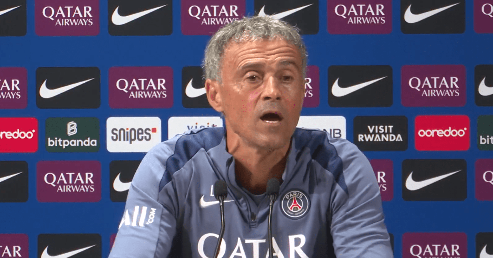 «Ίσως υπάρχει πρόβλημα με τον υπολογιστή» - Το καυστικό σχόλιο του Λουίς Ενρίκε για την κλήρωση της Παρί στο Champions League