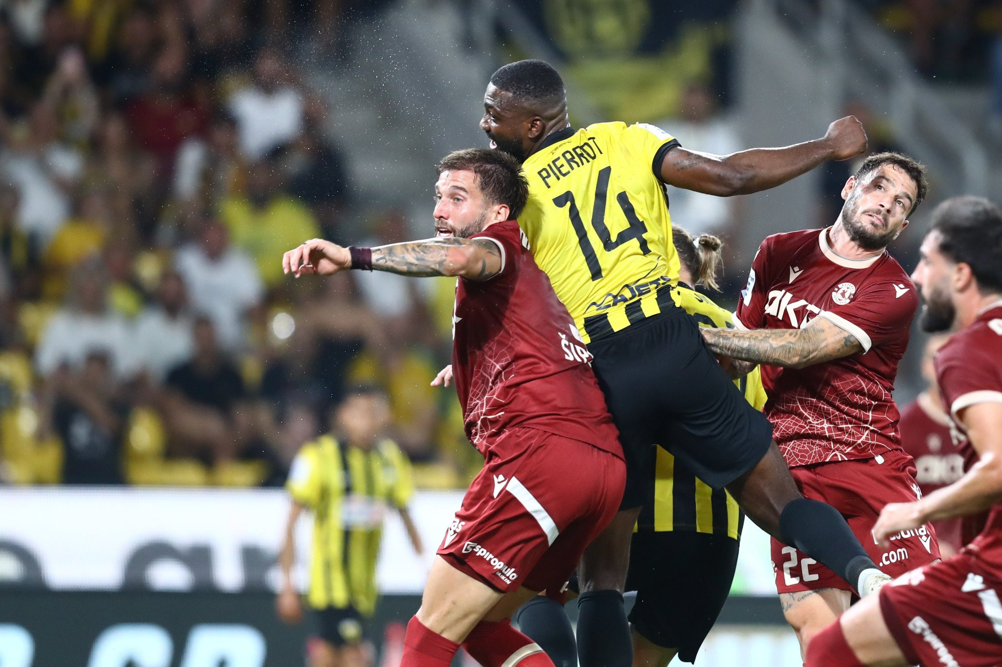 Με κεφαλιά του Πιερό το 1-0 της ΑΕΚ (video)