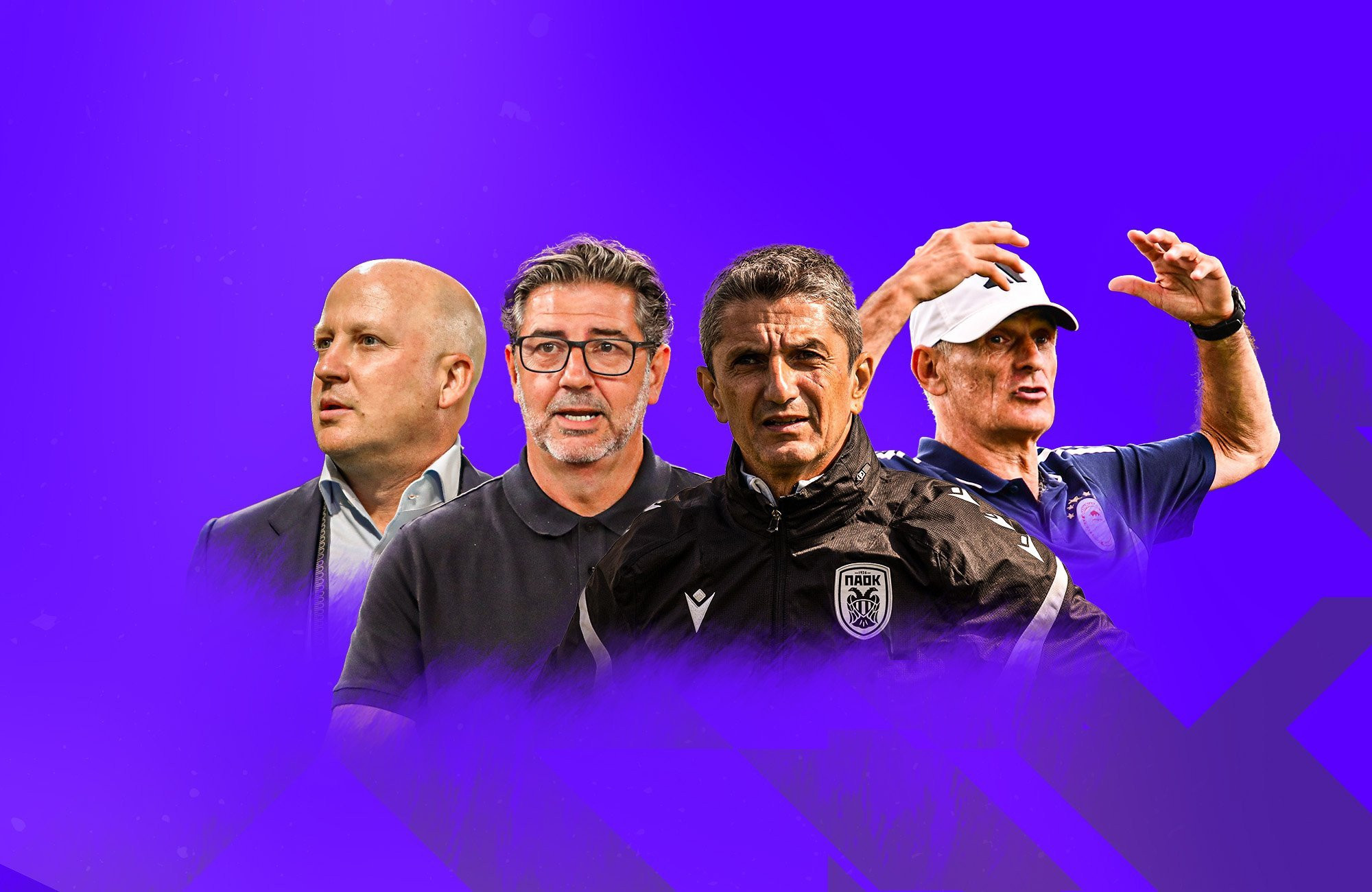 Από τον 37χρονο γιο στον 66χρονο πατέρα: Αυτοί είναι οι 14 προπονητές της Stoiximan Super League