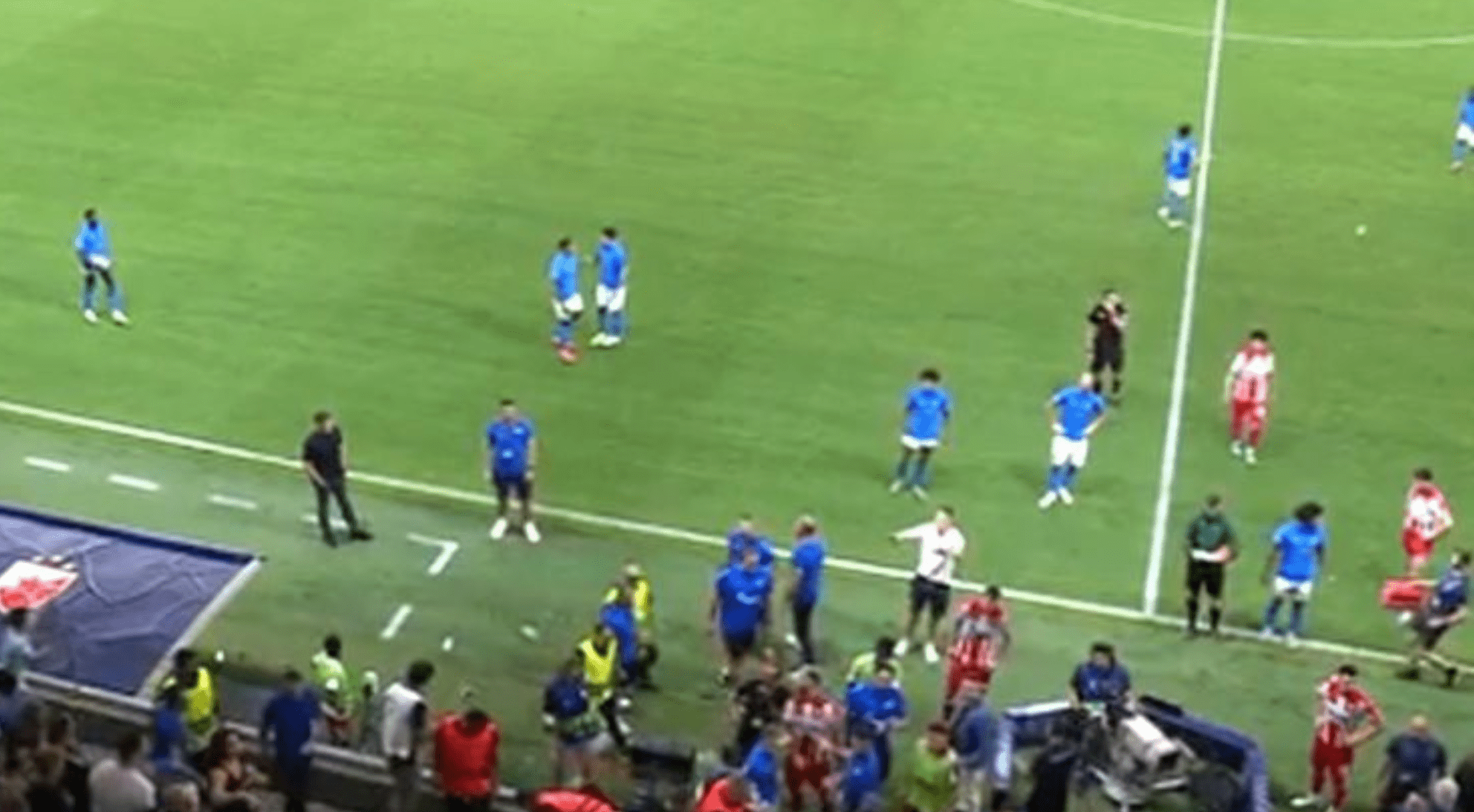 «Μέλος της ασφάλειας της Πάφου, χτύπησε παίκτη του Ερυθρού Αστέρα»