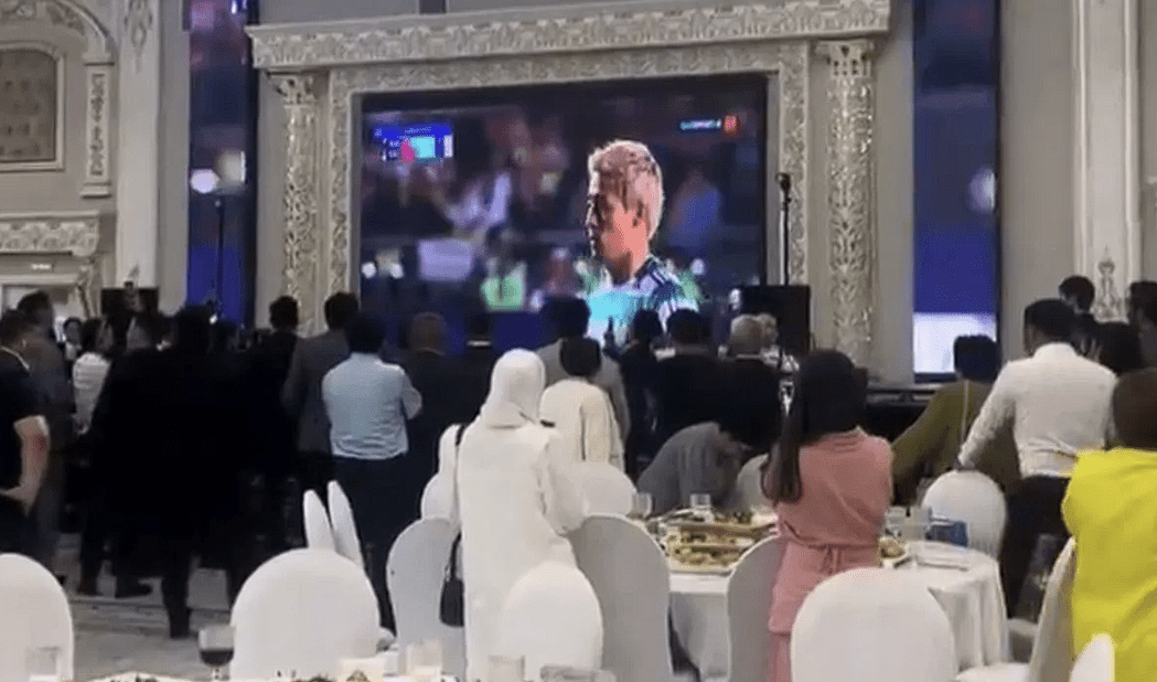 Απίθανο: Γάμος στο Καζακστάν... σταμάτησε για να δουν τα πέναλτι της Καϊράτ!