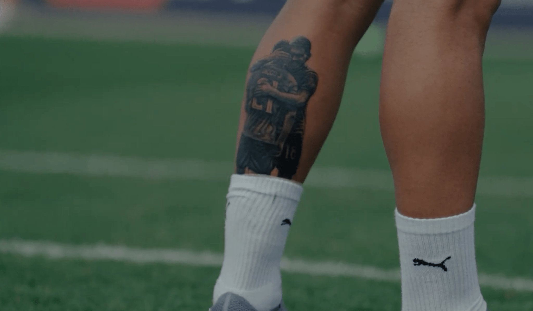 Το εντυπωσιακό και συγκινητικό τατουάζ του Ρούμπεν Νέβες στη μνήμη του Ντιόγκο Ζότα (video)