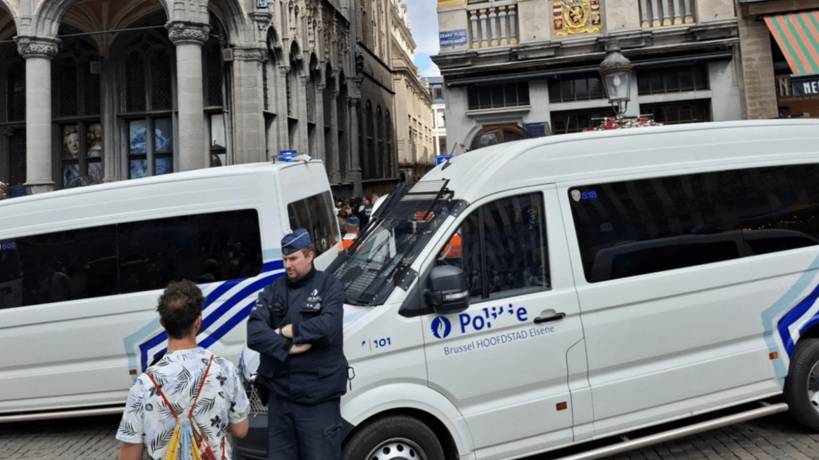 Προσαγωγές σε 40 οπαδούς της ΑΕΚ στις Βρυξέλλες - Θα μείνουν ελεύθεροι μετά το ματς