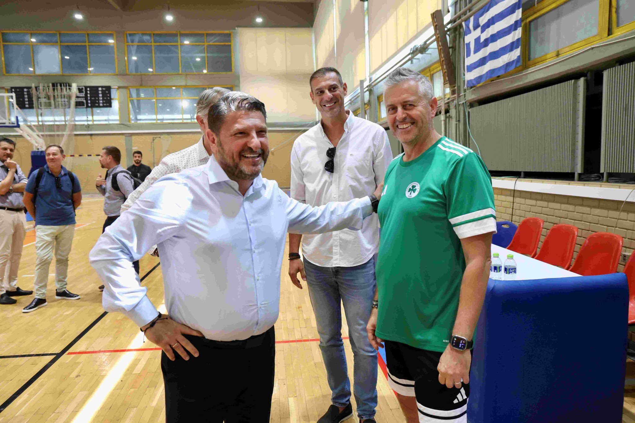 Στο Μετς ο Χαρδαλιάς μετά τις αναβαθμίσεις στην έδρα του Παναθηναϊκού (pics)