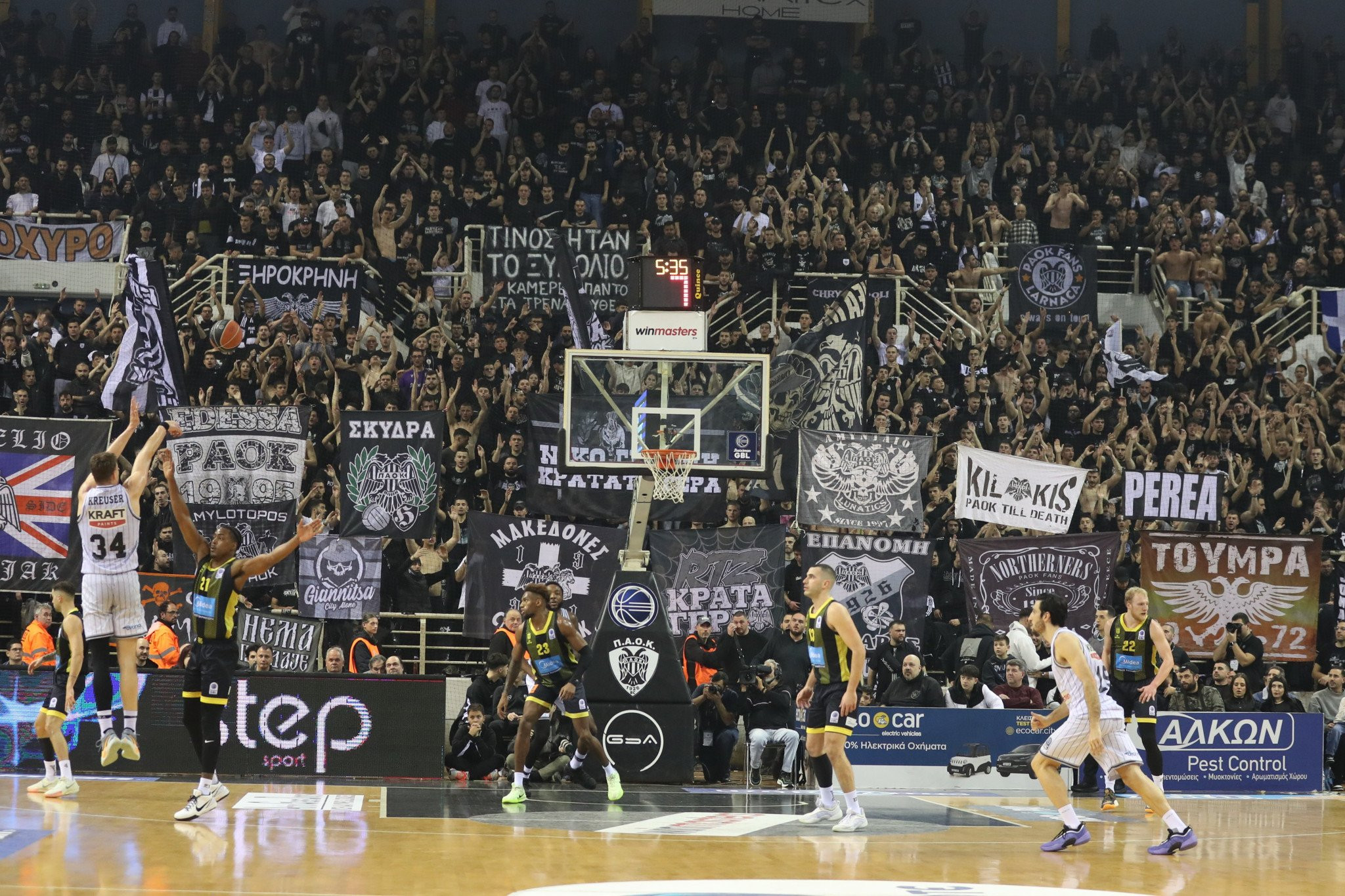 Το πρόγραμμα και οι διασταυρώσεις του ΠΑΟΚ στο Basketball Champions League