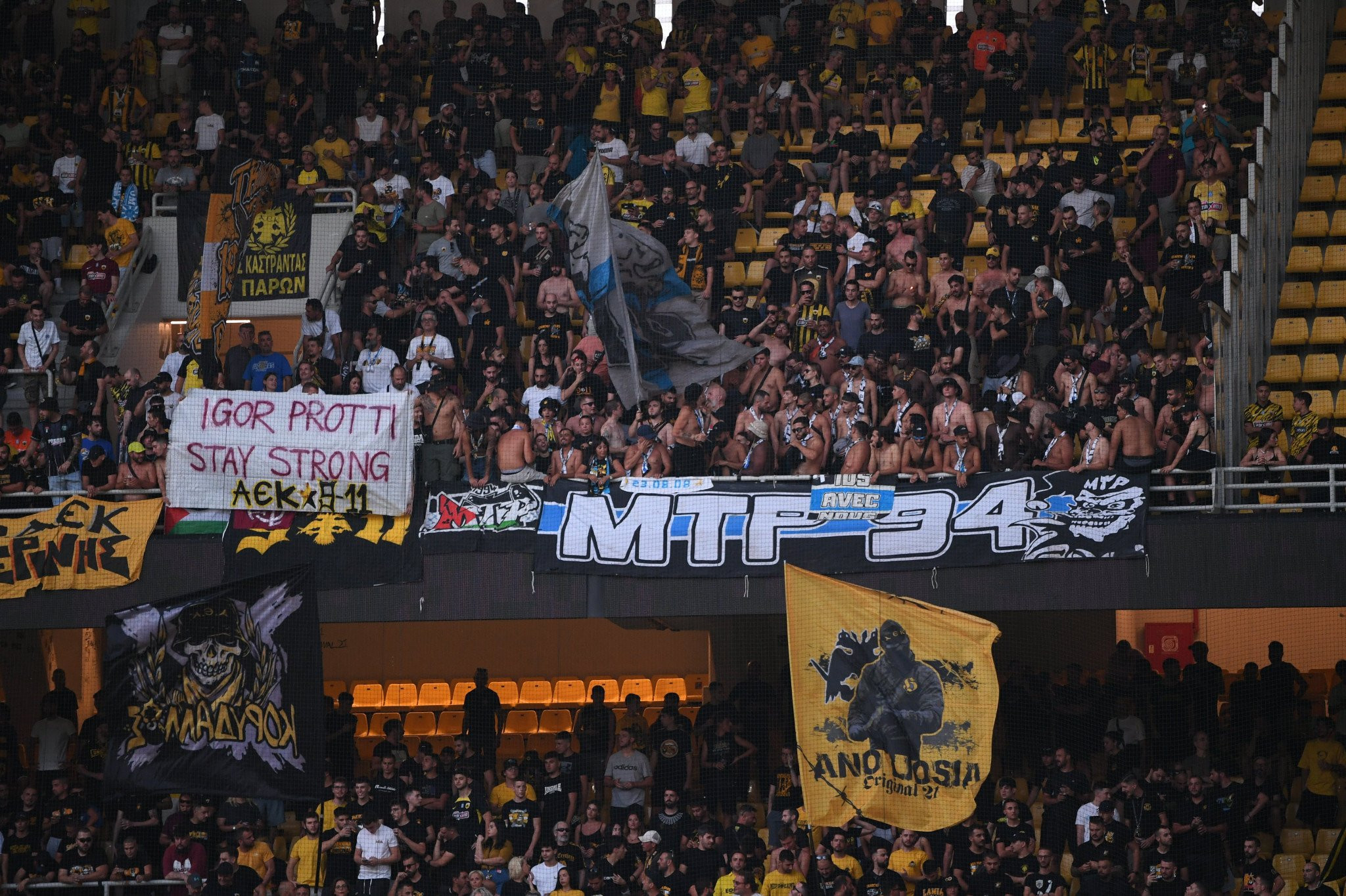 Κυκλοφόρησαν τα εισιτήρια για τους οπαδούς της ΑΕΚ για τον εκτός έδρας αγώνα με την Τσέλιε