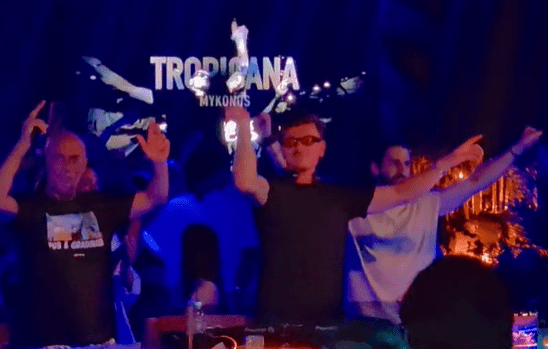 DJ στη Μύκονο ο Μπιανκόν (video)