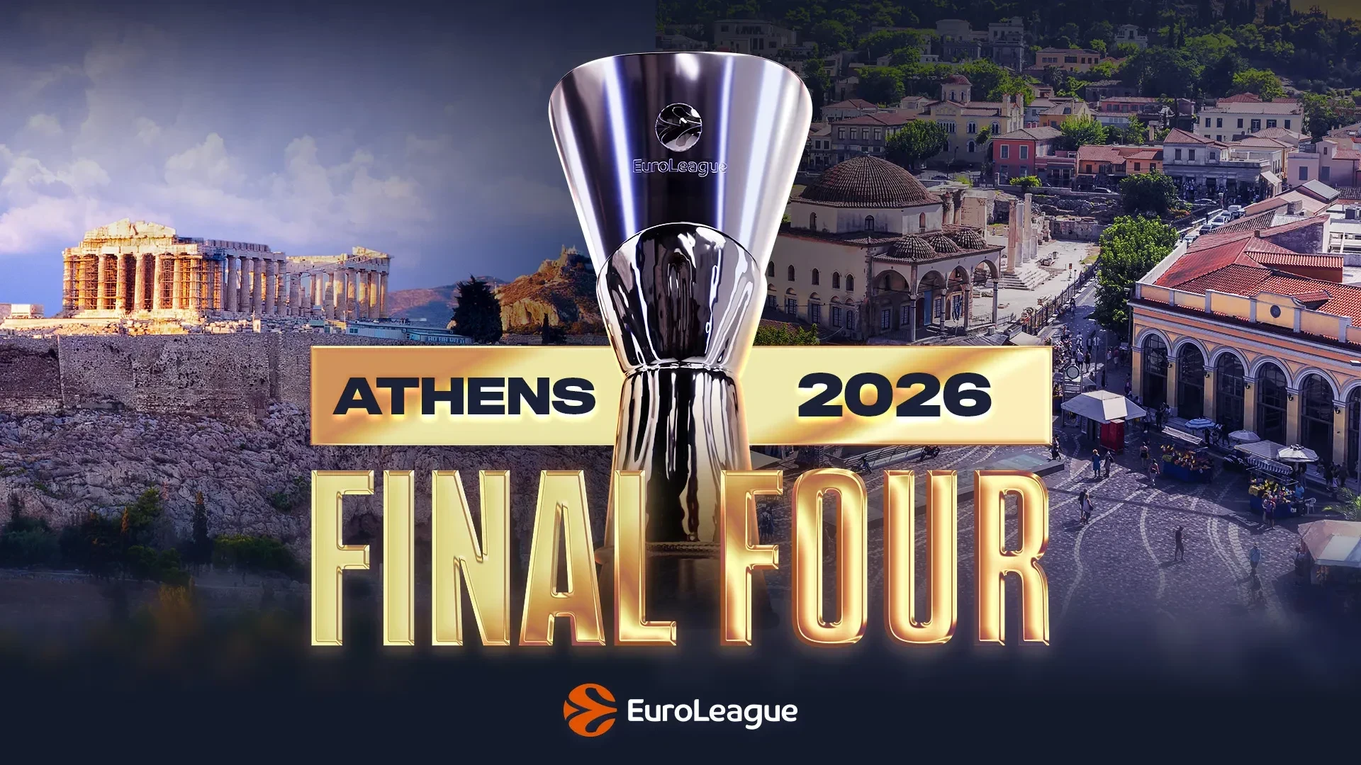 Η Euroleague ανακοίνωσε την διεξαγωγή του Final Four του 2026 στην Αθήνα