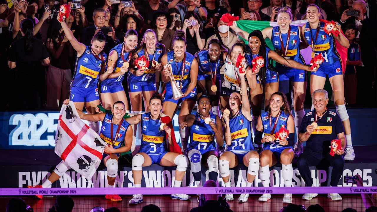 Παγκόσμια Πρωταθλήτρια βόλεϊ για δεύτερη φορά στην ιστορία η Ιταλία (video)