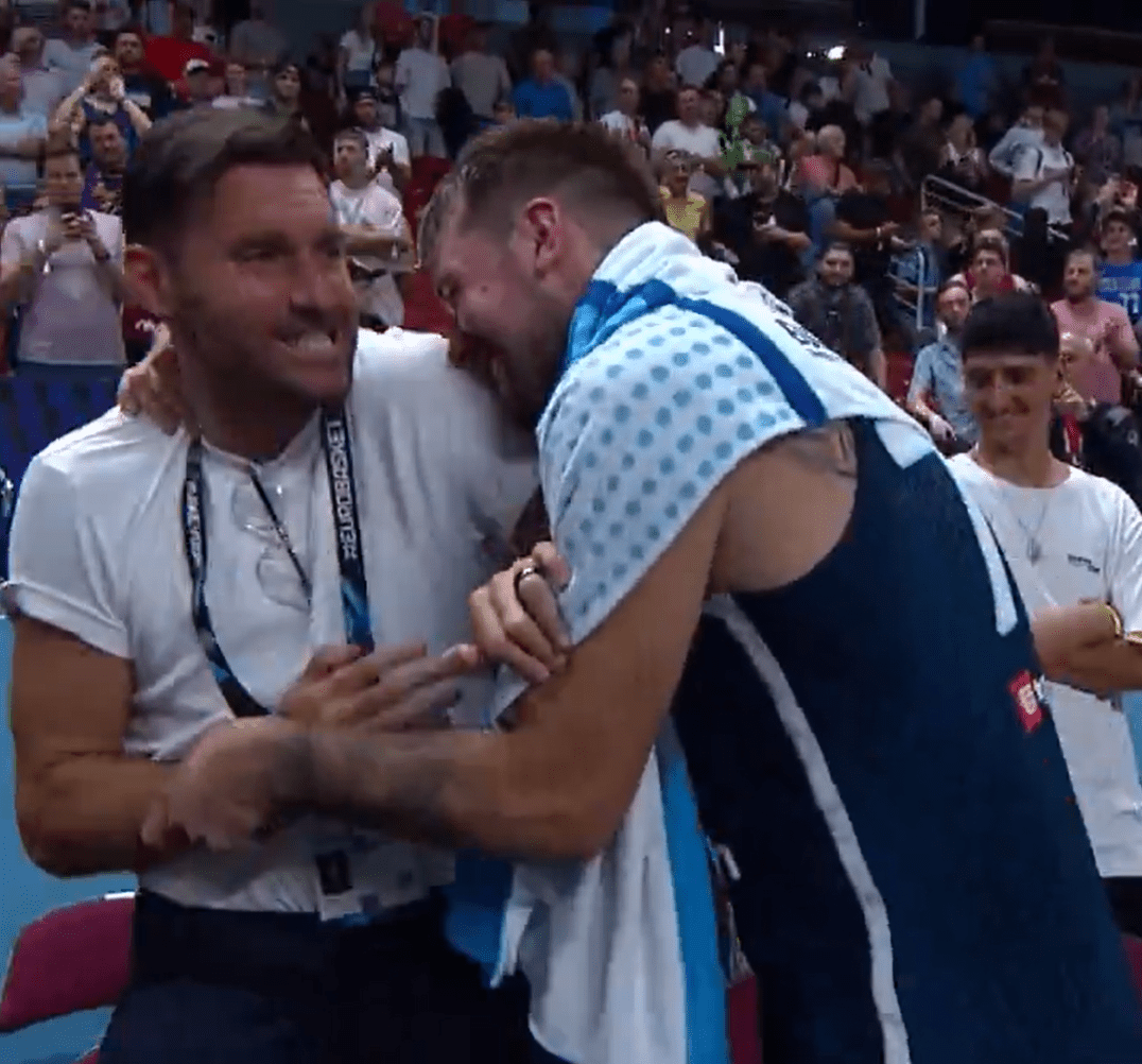 Ο Ντόντσιτς πήγε να αγκαλιάσει τον Ρούντι κι εκείνος τον απέφυγε επειδή ήταν ιδρωμένος (video)