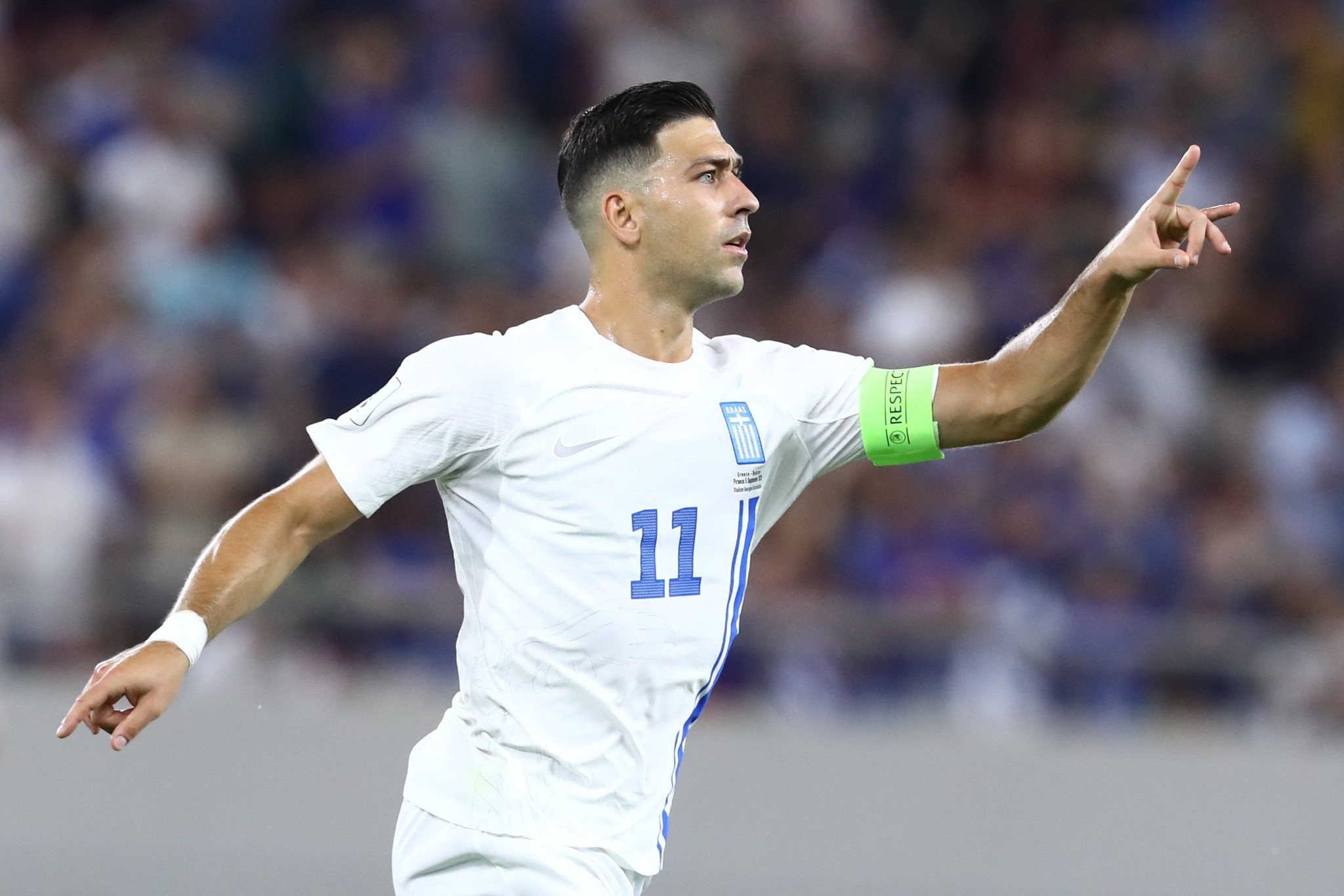 Η «βολίδα» του Μπακασέτα με τη Λευκορωσία είναι υποψήφια για το καλύτερο γκολ των προκριματικών