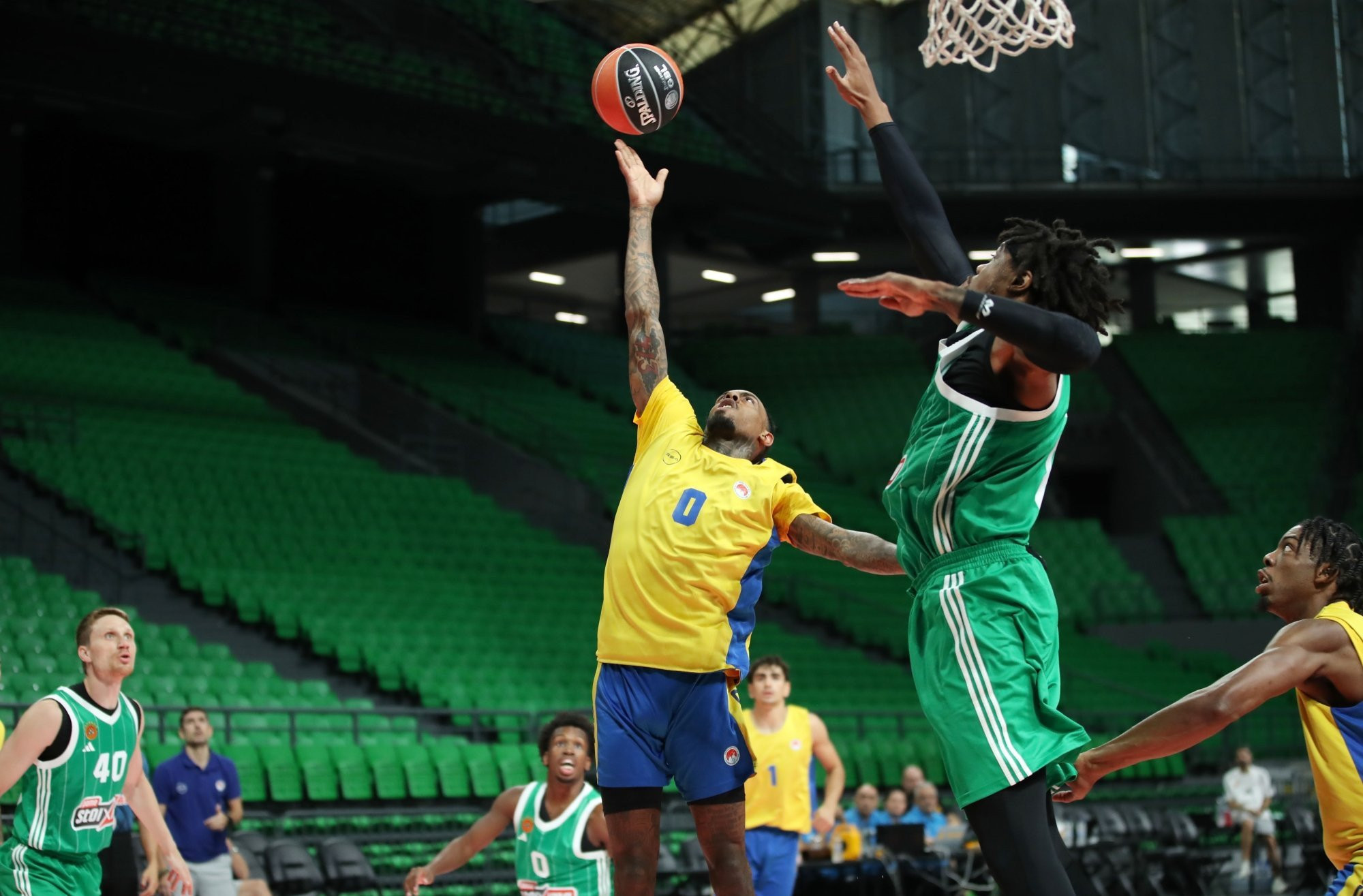 Φωτογραφίες από το πρώτο φιλικό προετοιμασίας του Παναθηναϊκού με το Περιστέρι