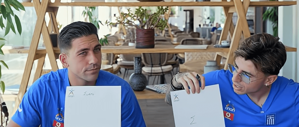 Απολαυστικοί Μπακασέτας και Ρότα σε κουίζ για το Μουντιάλ (video)