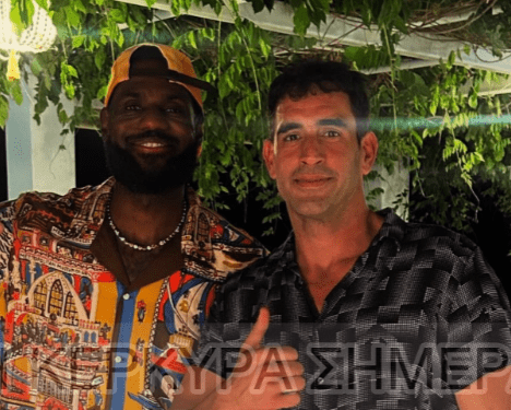 Στην Κέρκυρα για διακοπές ο ΛεΜπρόν Τζέιμς (pics,video)