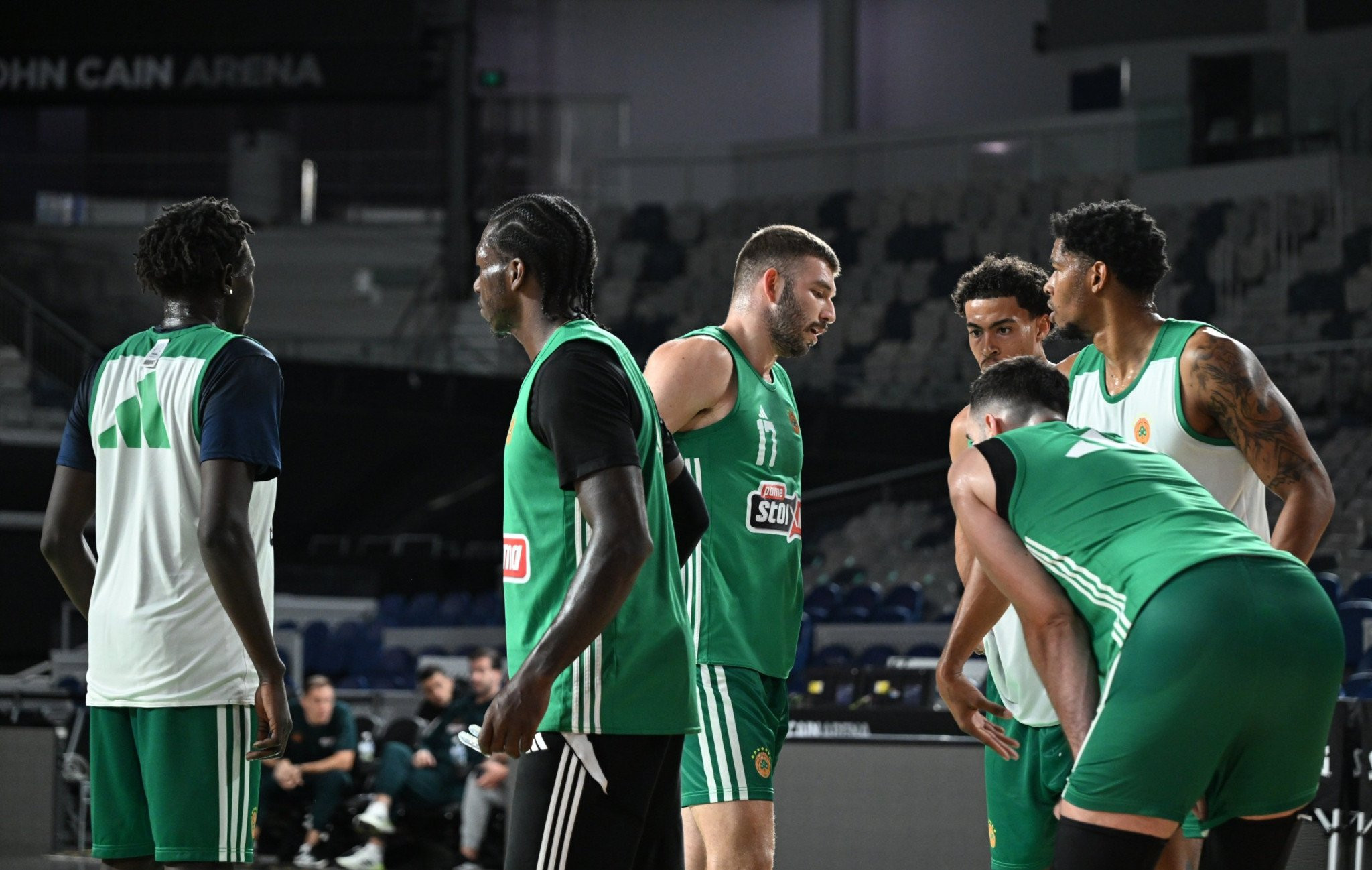 Προπονήθηκε στην John Cain Arena ο Παναθηναϊκός (video)