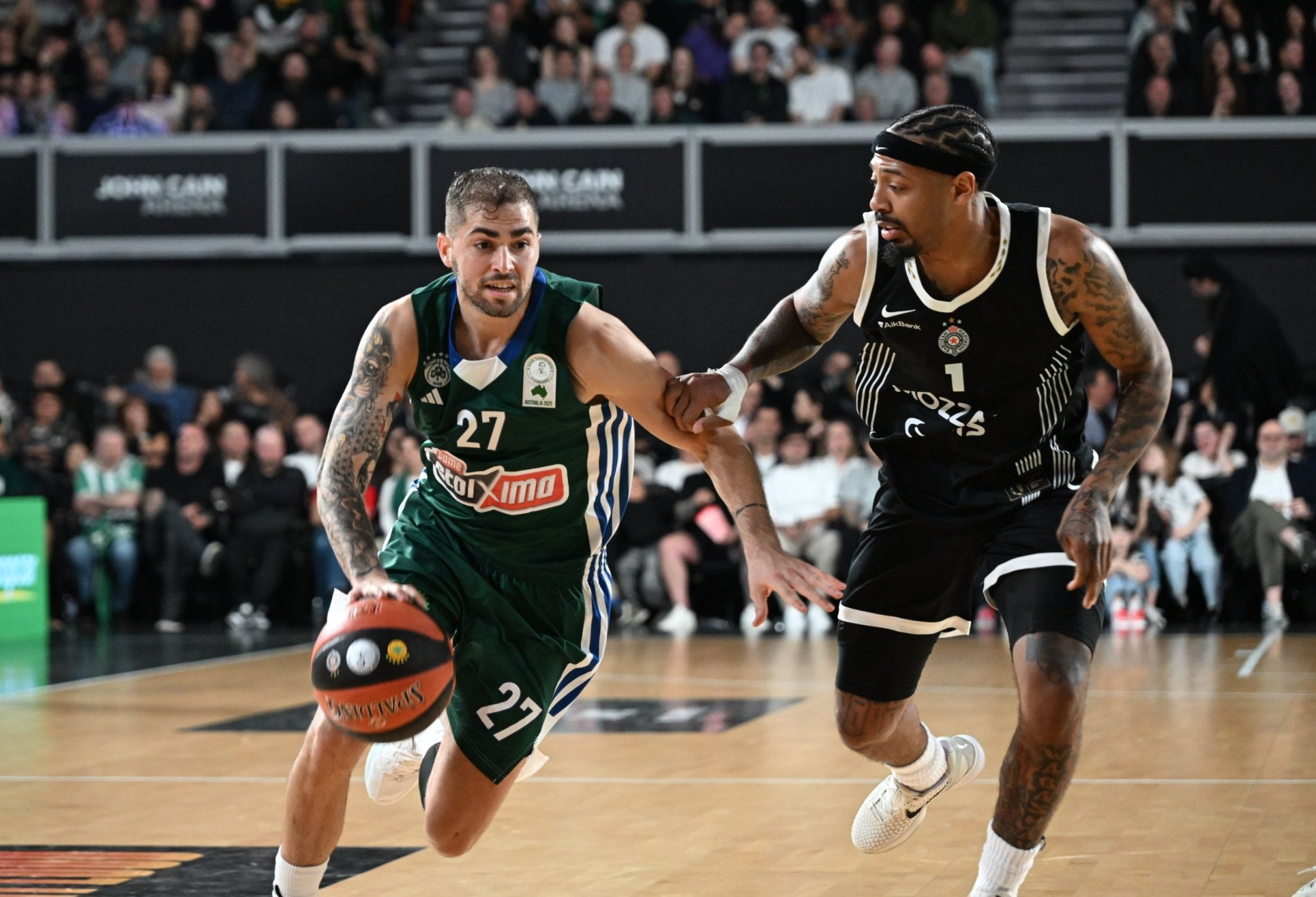 Πού θα δείτε τις αναμετρήσεις Παναθηναϊκού και Παρτίζαν για το «Παύλος Γιαννακόπουλος»