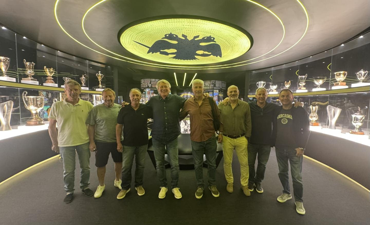 Ο μύθος της ΑΕΚ, Χόκαν Σάντμπεργκ επισκέφθηκε το Μουσείο της Ένωσης στην «OPAP Arena»