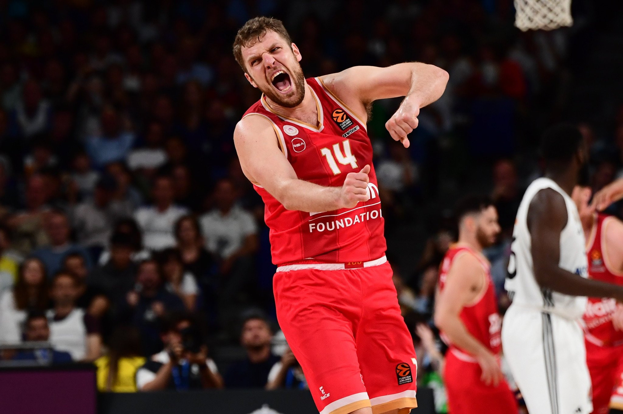 Με κόσμο στο πλευρό του ο Ολυμπιακός στην Ισπανία για τους αγώνες κόντρα σε Μπασκόνια και Ρεάλ