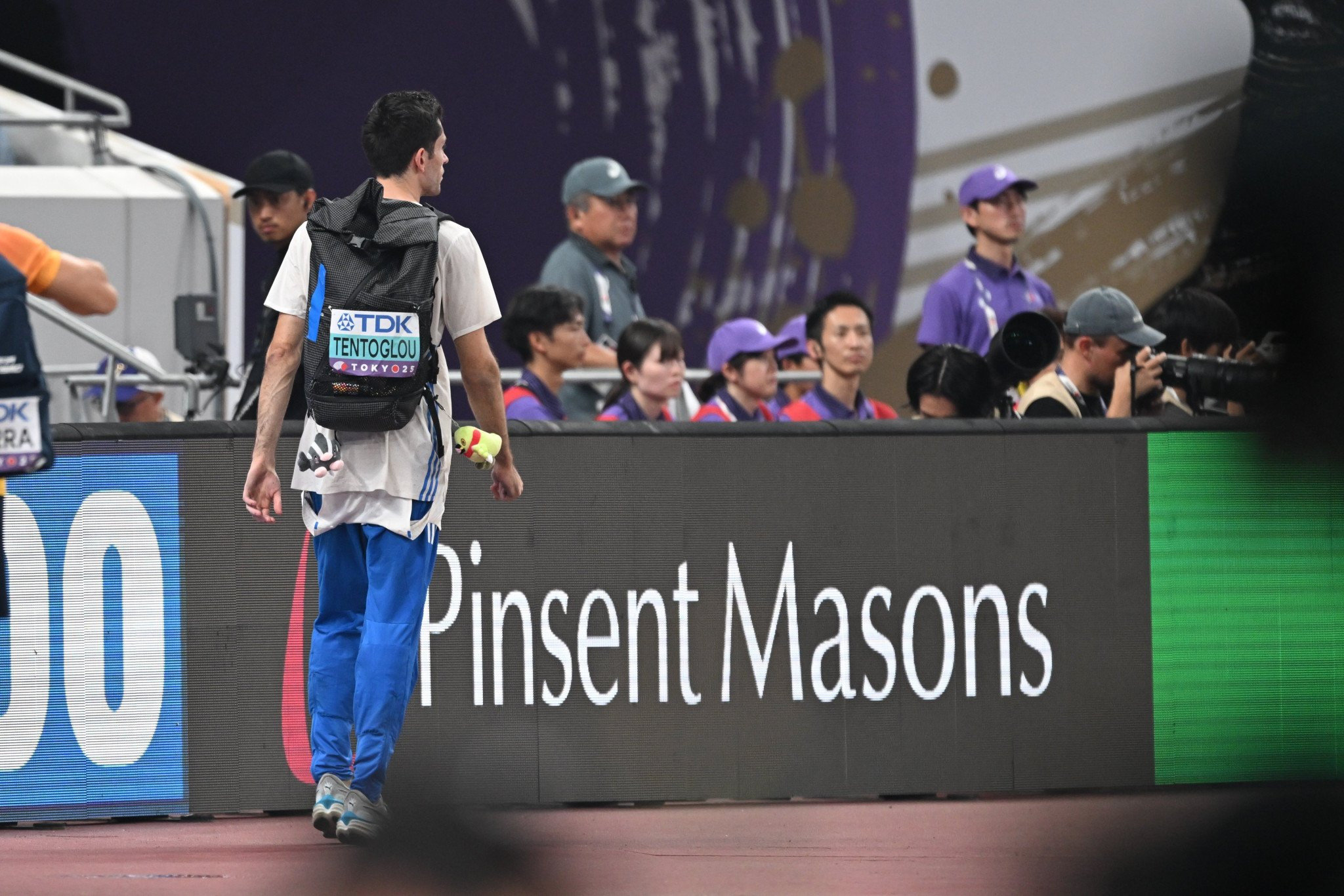 Παγκόσμιο Τόκιο: Αποχώρησε χωρίς δηλώσεις στα ΜΜΕ ο Τεντόγλου μετά τον τελικό