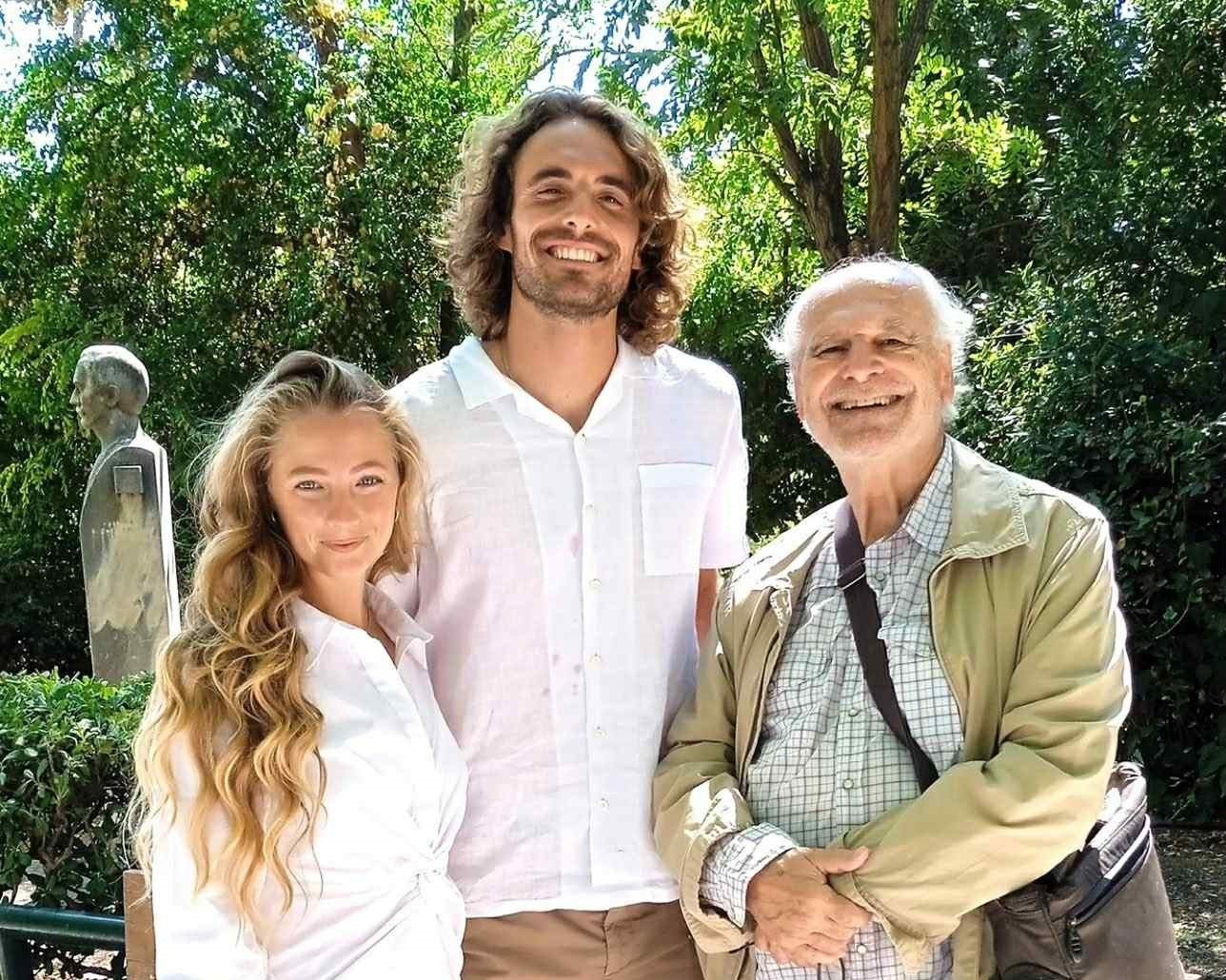 Στιγμές χαλάρωσης για τον Τσιτσιπά με τη νέα του σύντροφο (photo)