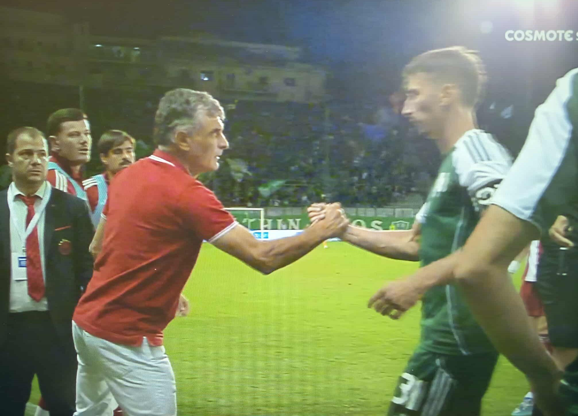 Ιπποτικός Μεντιλίμπαρ: Έσπευσε να αγκαλιάσει τον Τζούρισιτς ξανά μετά τη λήξη