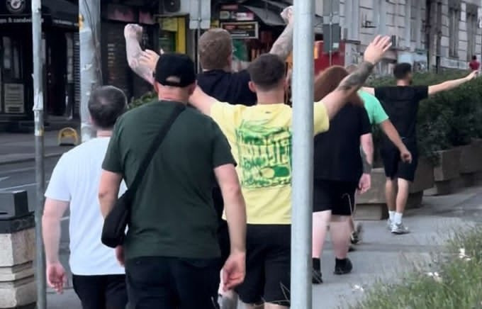 Χαμός στο Βελιγράδι - Σοβαρά επεισόδια από οπαδούς του Ερυθρού Αστέρα και της Σέλτικ (video)