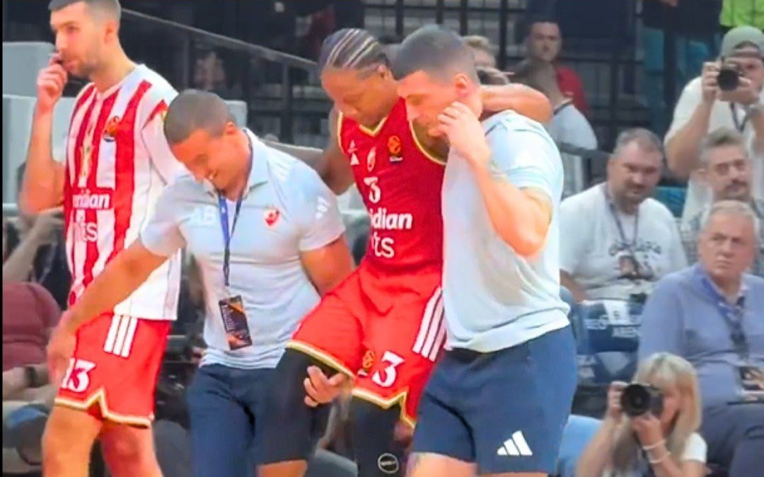 Σοκαριστικός ο τραυματισμός του Κάνααν - Ο Ολυμπιακός έστειλε μήνυμα συμπαράστασης (video)