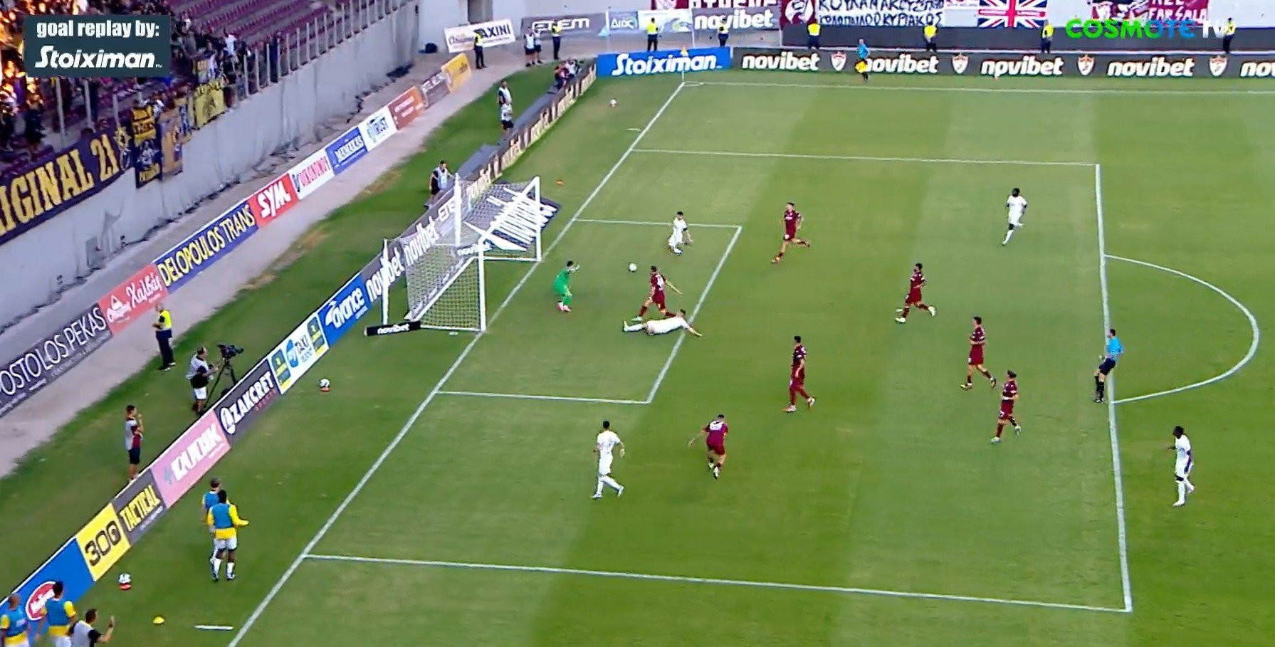 Ο Μάνταλος με προβολή το 0-1 της ΑΕΚ (video)